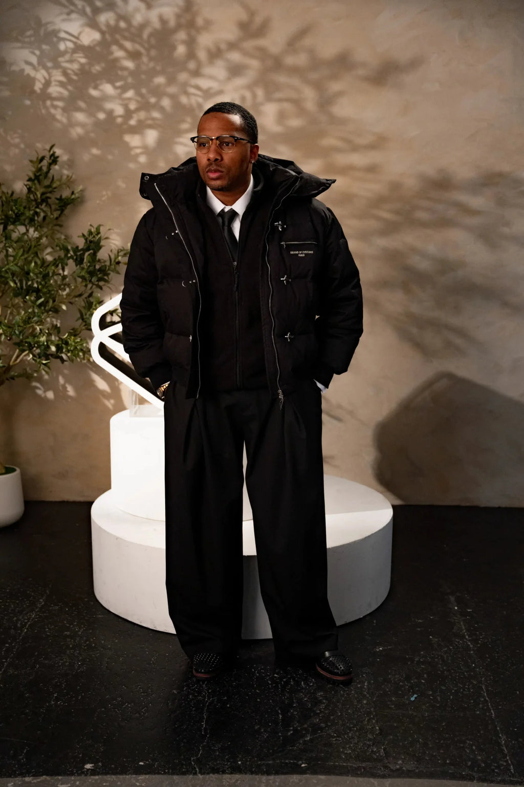 Aspen Clasp Puffer — Chocolat & Noir Edition