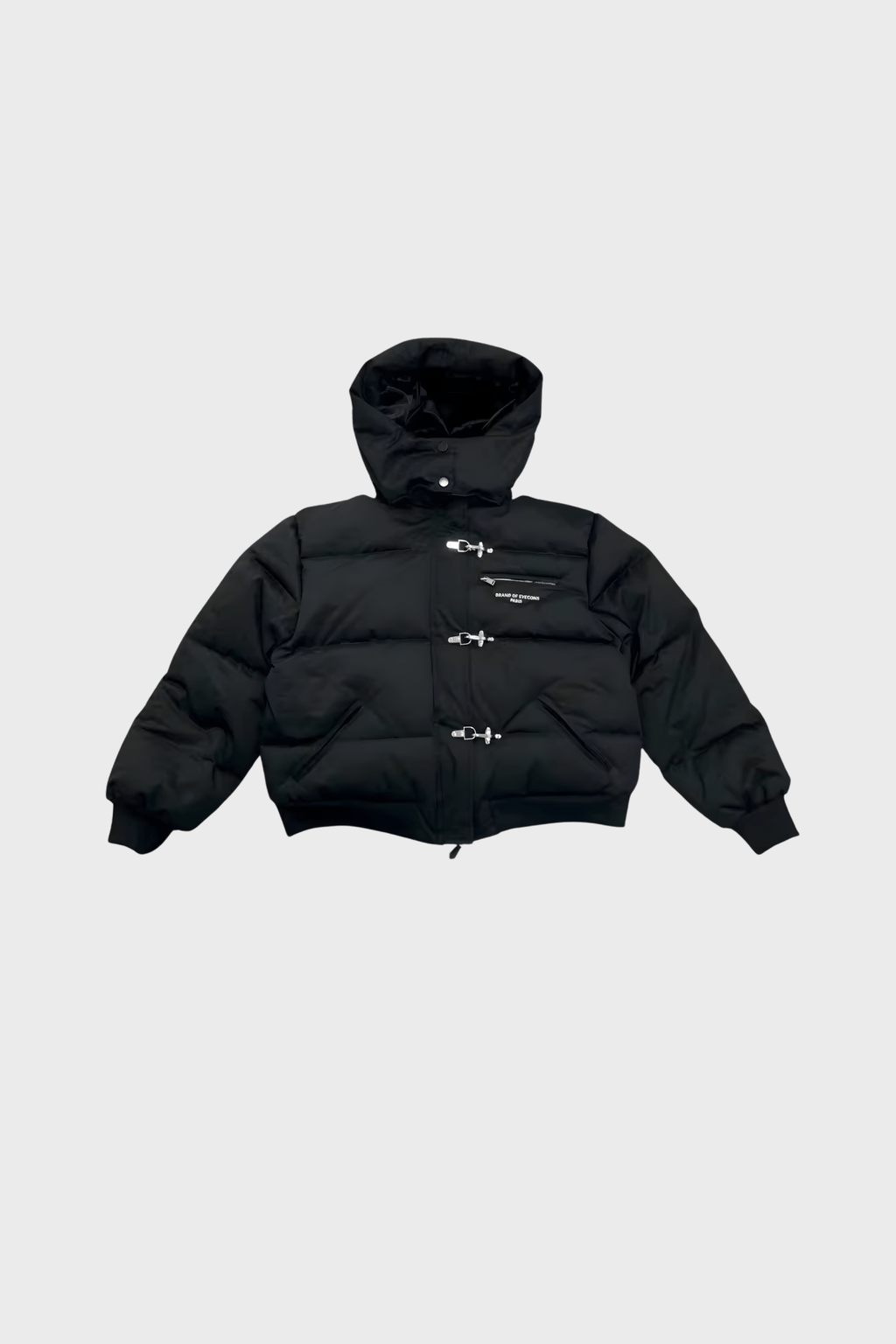 Aspen Clasp Puffer — Chocolat & Noir Edition