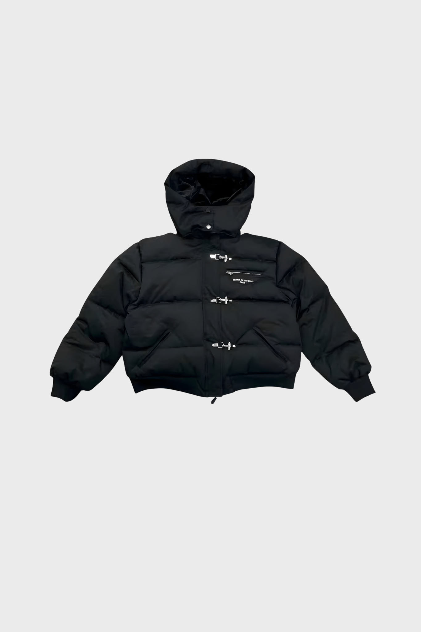 Aspen Clasp Puffer — Chocolat & Noir Edition