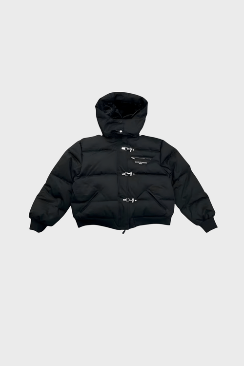 Aspen Clasp Puffer — Chocolat & Noir Edition