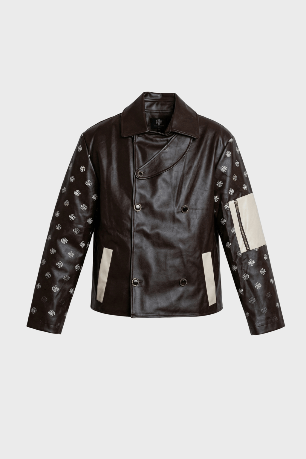 Sovereign 2-Tone Trench Coat With Bag