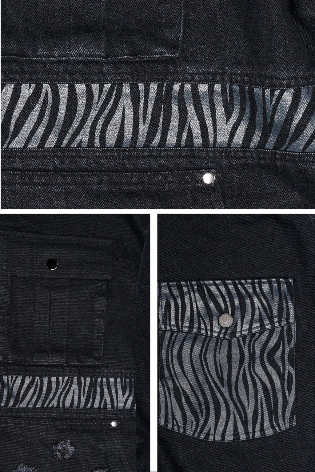 The Midnight Bastion Jean – Noir Tiger
