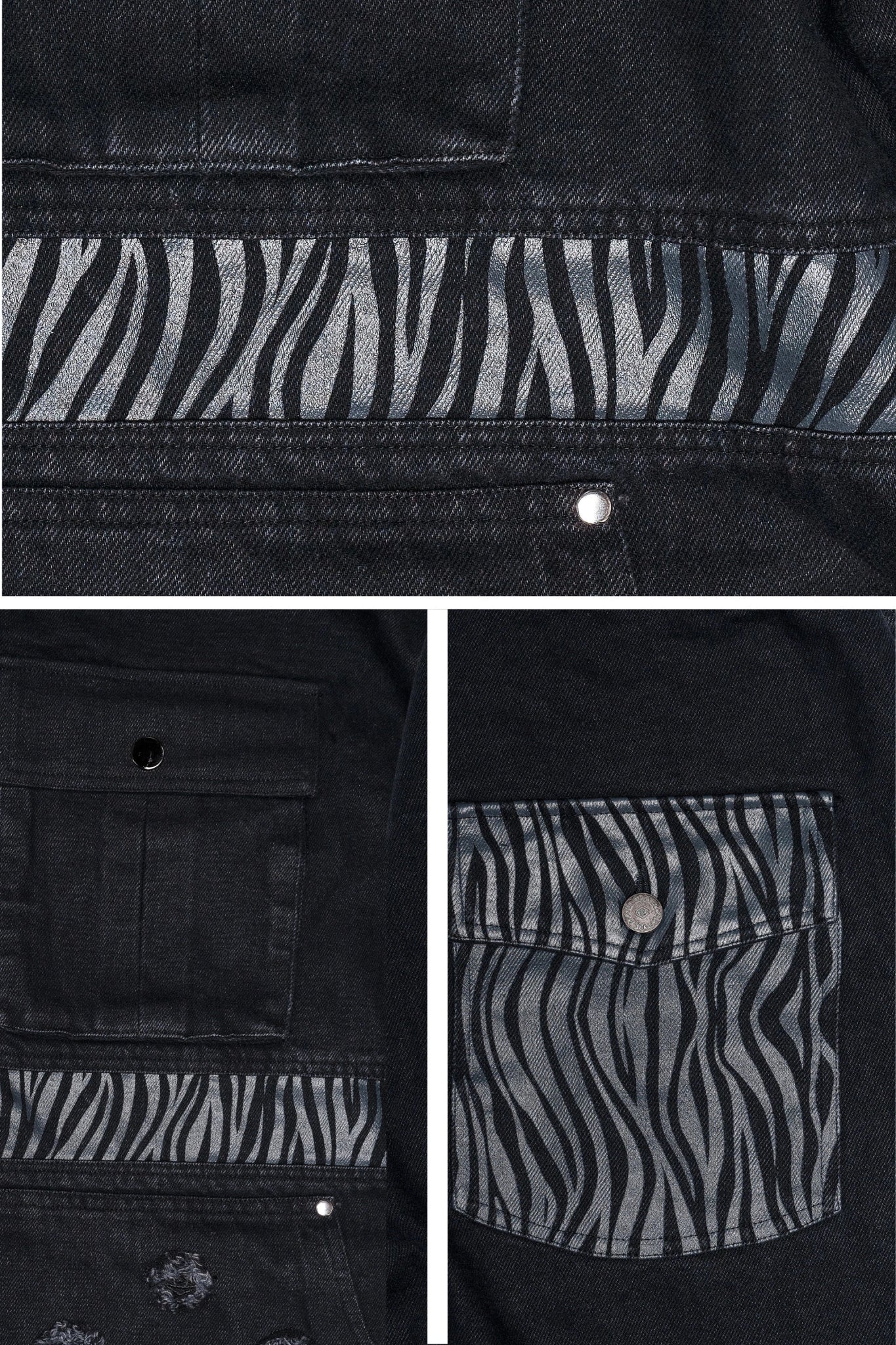 The Midnight Bastion Jean – Noir Tiger